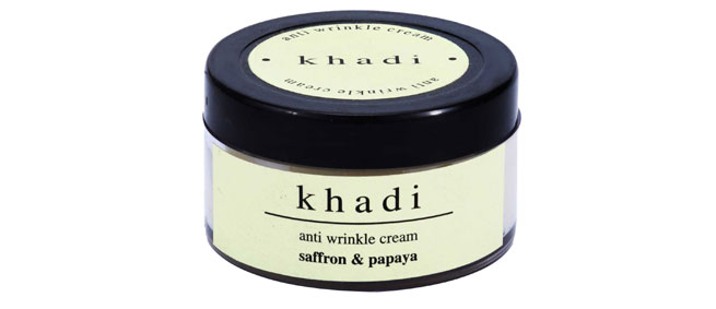 Khadi Saffron & Papaya Anti Wrinkle Cream