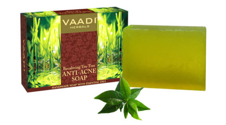 Vaadi Herbals Becalming Tea Tree Anti-Acne Soap