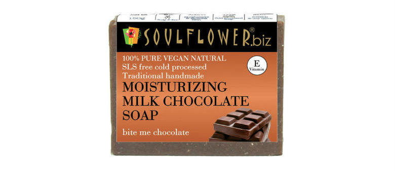 Soulflower Moisturizing Milk Chocolate Soap