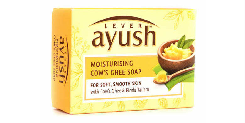 Lever Ayush Moisturizing Cow's Ghee Soap