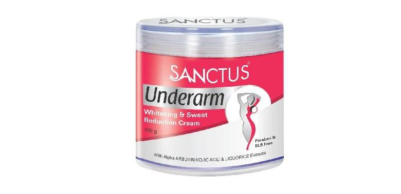SANCTUS Underarm Whitening and Sweat Reduction Cream