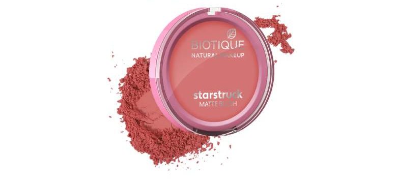 Biotique Natural Makeup Starstruck Matte Blush