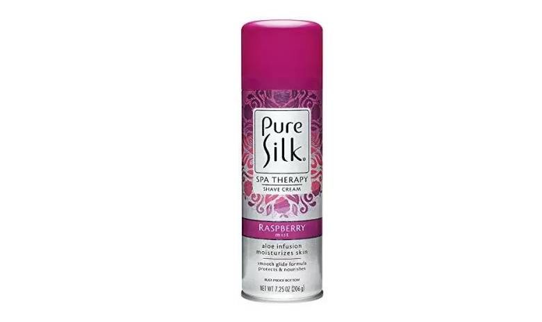 Pure Silk Raspberry Mist Spa Therapy Shave Cream