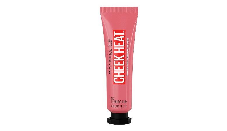 Maybelline New York Cheek Heat Sheer Gel-Cream Blush (Shade - Berry Flame)