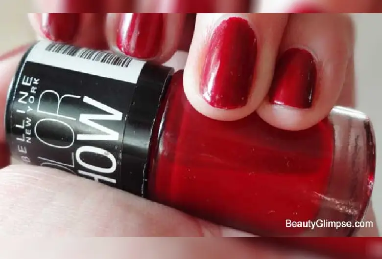 Maybelline New York Color Show Nail Color (Downtown Red)